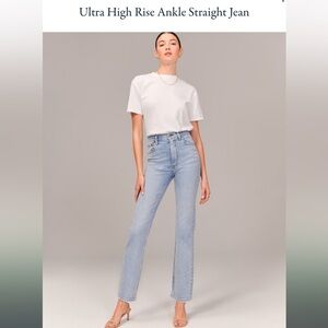 Abercrombie & Fitch Light Blue Women Jeans